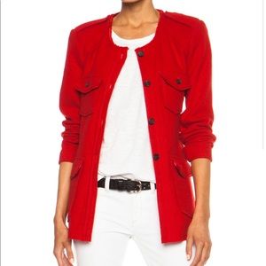 Isabel Marant red wool blazer